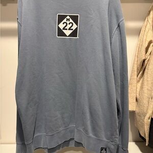 M22 Michigan Blue-Gray Graphic Sweatshirt